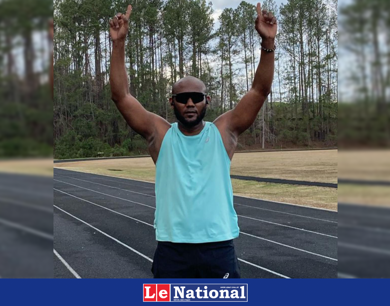 L’athlète André Pierre Barreau, 36 ans, représentera Haïti aux Championnats du monde des vétérans !